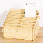 D-86 Büro Konferenz Klassenzimmer Handy-Aufbewahrungsbox, Stil: 12 Fächer (Walnuss), 12 Fächer (Eiche), 24 Fächer (Walnuss), 36 Fächer (Walnuss), 36 Fächer (Eiche), 48 Fächer (Walnuss), 48 Fächer (Eiche), 60 Fächer (Walnuss), 60 Fächer (Eiche)