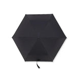 PARACHASE Carbonfaser Leichter Tragbarer Kleiner Geschickter Schwarzleim-Sonnenschirm mit UV-Schutz, Schwarz, Marineblau, Khaki