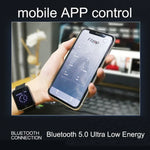 HZQW-101 Stumme Alarm-Schock-Smart-Funkuhr mit Bettruhekorrektur