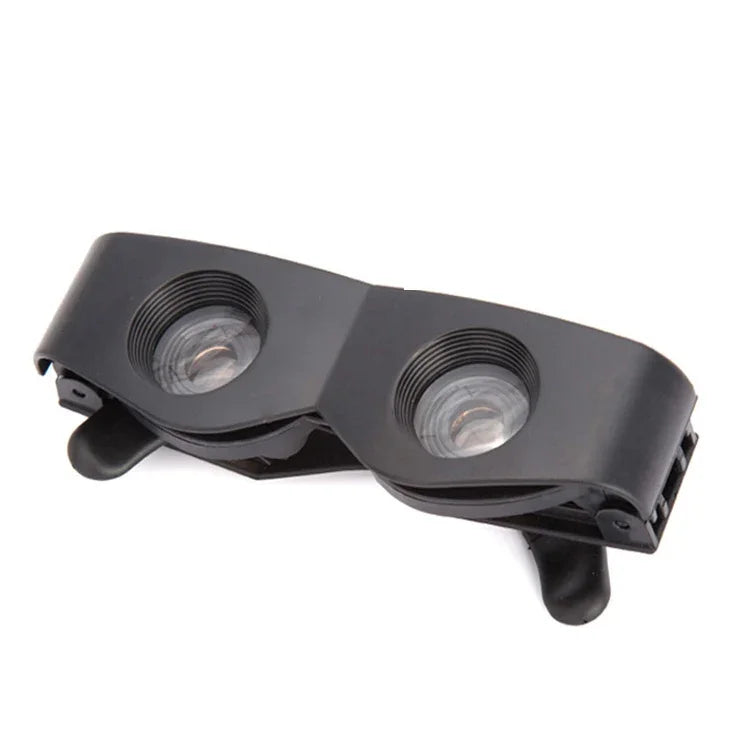 Fischereifernglas HD Outdoor-Vergrößerungsfernglas, nur 3-faches Teleskop, 3-faches Teleskop + Brillenetui
