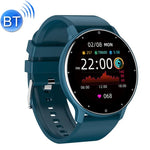 ZL02 Smart-Sportuhr mit Herzfrequenz-, Blutdruck- und Sauerstoffmessung, Schrittzähler, kabelloser Bluetooth-Funktion, Blau, Schwarz, Rosa, Gold