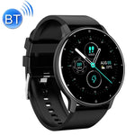 ZL02 Smart-Sportuhr mit Herzfrequenz-, Blutdruck- und Sauerstoffmessung, Schrittzähler, kabelloser Bluetooth-Funktion, Blau, Schwarz, Rosa, Gold