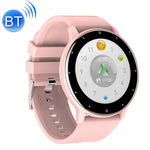 ZL02 Smart-Sportuhr mit Herzfrequenz-, Blutdruck- und Sauerstoffmessung, Schrittzähler, kabelloser Bluetooth-Funktion, Blau, Schwarz, Rosa, Gold