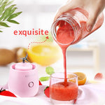 Haushalts Obstentsafter Tragbarer Multifunktions Saftbecher, 400ml