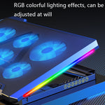 NUOXI Q9 RGB Lighting Effect Laptop Cooler