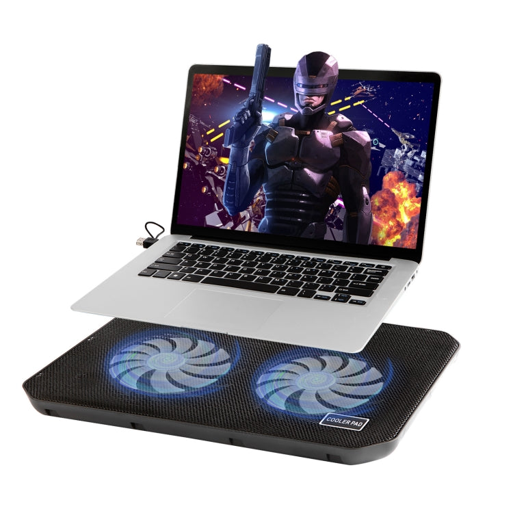 NUOXI M10 Dual USB Laptop Kühler