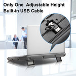 NUOXI M10 Dual USB Laptop Kühler