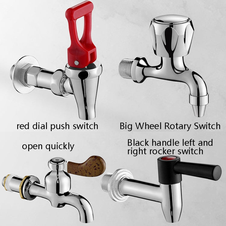 Isolierkanne Wasserhahn Zubehör Milchtee Wasserauslauf, Stil: Drehschalter kurz 3-Punkt, Drehschalter kurz 4-Punkt, Drehschalter lang 4-Punkt, Druckschalter 3-Punkt, Druckschalter 4-Punkt, Druckschalter Doppelsektion 4-Punkt