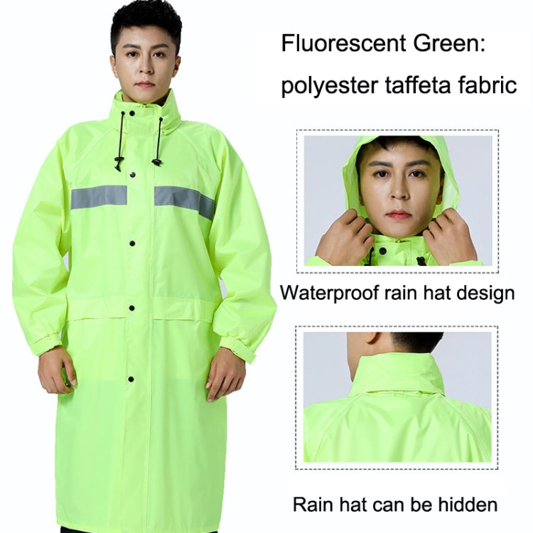 X18 Siamesischer Regenmantel Outdoor-Erwachsenen-Reflektierender Reitmantel, XL, XXL, XXXL, XXXXL