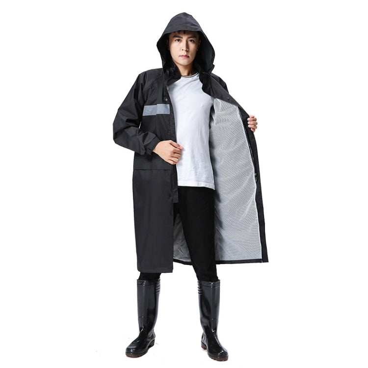 X18 Siamesischer Regenmantel Outdoor-Erwachsenen-Reflektierender Reitmantel, XL, XXL, XXXL, XXXXL