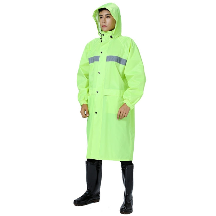 X18 Siamesischer Regenmantel Outdoor-Erwachsenen-Reflektierender Reitmantel, XL, XXL, XXXL, XXXXL