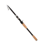 Teleskopische Carbon-Köderrute Kurzer Abschnitt Angelrute zum Werfen, 1,8m, 2,1m, 2,4m, 2,7m, 3,0m