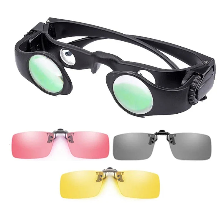 8x Angelfernglas Zoombares Teleskop, Stil:, Nur Teleskop, Teleskop+Grauer Clip, Teleskop+Gelber Clip, Teleskop+Roter Clip, Teleskop+Grau-Gelber Clip, Teleskop+Grau+Roter Clip, Teleskop+Gelb+Roter Clip, Teleskop+Dreifarbiger Clip