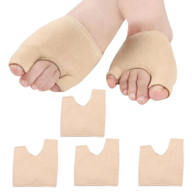 1 Paar Socken mit U-förmigem Vorderfußpolster zur Korrektur von Hallux valgus, Größen S und L