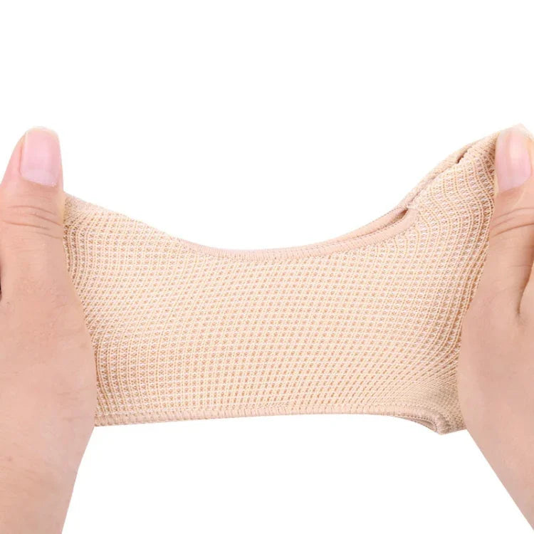 1 Paar Socken mit U-förmigem Vorderfußpolster zur Korrektur von Hallux valgus, Größen S und L