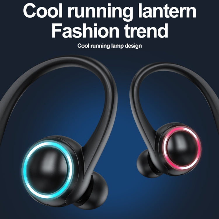 A1S Bluetooth-Ohrhörer mit Bügel True Sound Sport Ein-Ohr-Headset, A1S Schwarz, A1S Weiß