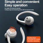 A1S Bluetooth-Ohrhörer mit Bügel True Sound Sport Ein-Ohr-Headset, A1S Schwarz, A1S Weiß