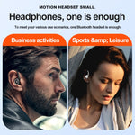 A1S Bluetooth-Ohrhörer mit Bügel True Sound Sport Ein-Ohr-Headset, A1S Schwarz, A1S Weiß