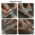 Outdoor Elastischer Tourniquet Camping Erste-Hilfe-Vakuum-Kompressionsverband, Groß, Klein