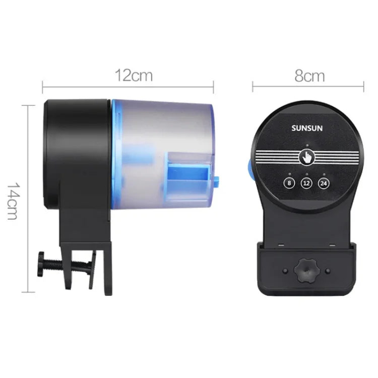 SUNSUN Intelligenter automatischer Fischfutterautomat, AK-01S, AK-02 USB, AK-03 WIFI