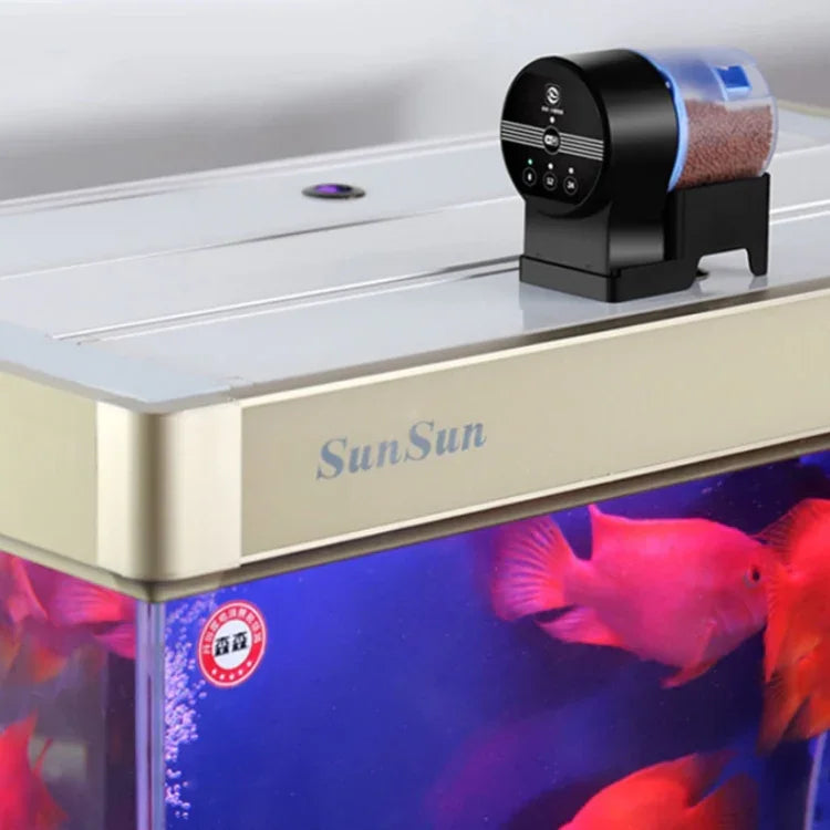 SUNSUN Intelligenter automatischer Fischfutterautomat, AK-01S, AK-02 USB, AK-03 WIFI