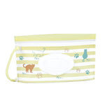 Baby EVA Wet Wipes Bag Portable Flip Removable Sanitary Wet Wipes Bag, Cactus, Red Flower, Feather, Triangle, Crown, Shell, Style 3, Dot, Black And Grey Stripe, Floating Object, Gear, Cat Claw, Geometric Figure, Space, Whale, Orange Space, Big Round Ba...