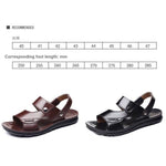 Rutschfeste Außenschuhe Doppelnutzungs-Sandalen Hausschuhe Herren Freizeit Strand Schuhe, 40, 41, 42, 43, 44, 45, 46, 47