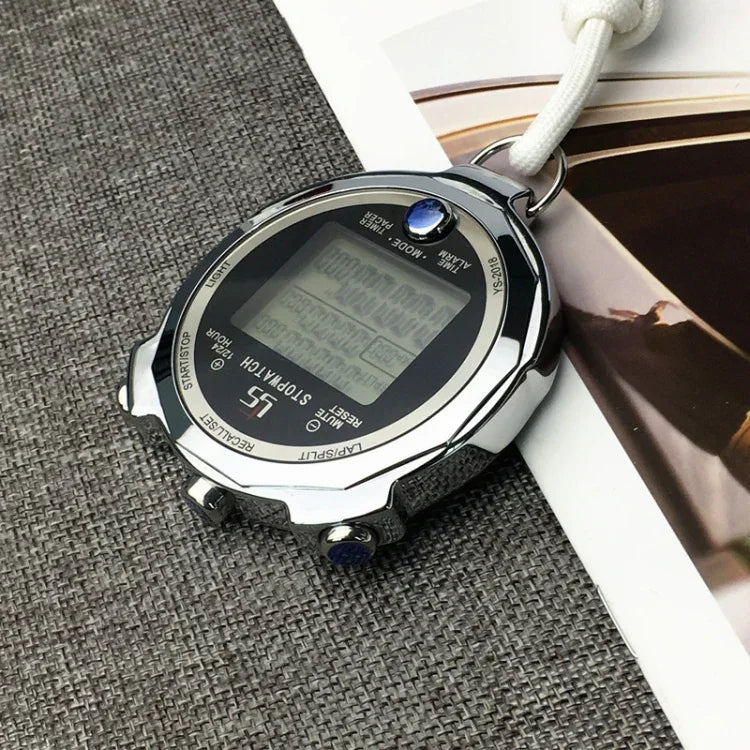 YS Lauftraining Stoppuhr Timer Metall Leuchtstoppuhr, Stil: Einhundert Speicher, Zweihundert Speicher