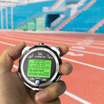 YS Lauftraining Stoppuhr Timer Metall Leuchtstoppuhr, Stil: Einhundert Speicher, Zweihundert Speicher
