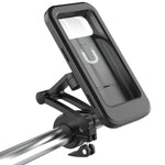 Fahrrad Handyhalter Mountainbike Wasserdichte Tasche, Schwarz