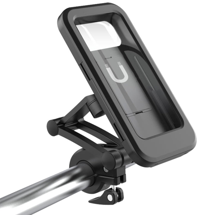 Fahrrad Handyhalter Mountainbike Wasserdichte Tasche, Schwarz