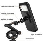 Fahrrad Handyhalter Mountainbike Wasserdichte Tasche, Schwarz