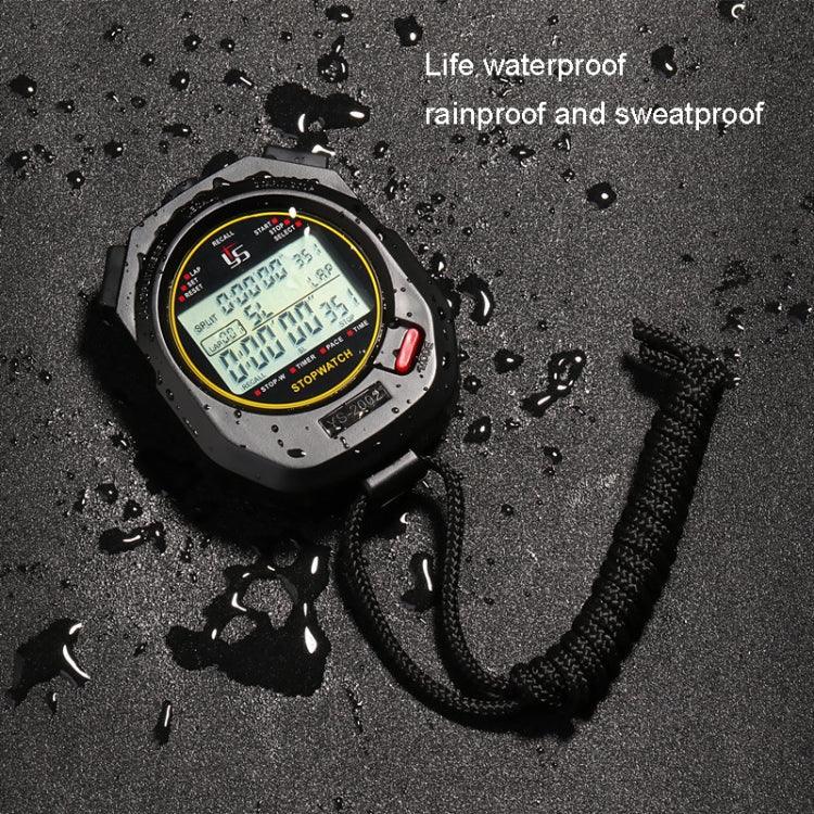 YS Millisekunden Stoppuhr Timer Lauftraining Schiedsrichter Stoppuhr, Stil: YS2001 100 Speicher, YS2002 200 Speicher