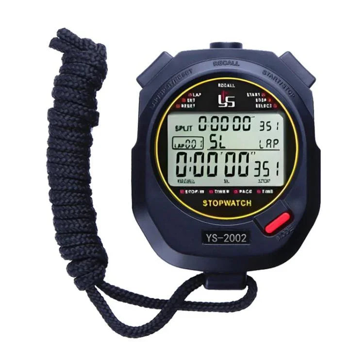YS Millisekunden Stoppuhr Timer Lauftraining Schiedsrichter Stoppuhr, Stil: YS2001 100 Speicher, YS2002 200 Speicher
