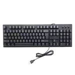 Kabelgebundene USB-Tastatur mit 108 Tasten, Kabellänge: 1,5 m, Arabisch (einzeln), Russisch, Französisch, Spanisch