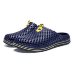 X902 Sommer Strand Schuhe Rutschfeste Flip-Flops Paar Hausschuhe Herren Lochschuhe, 45