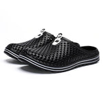 X902 Sommer Strand Schuhe Rutschfeste Flip-Flops Paar Hausschuhe Herren Lochschuhe, 45