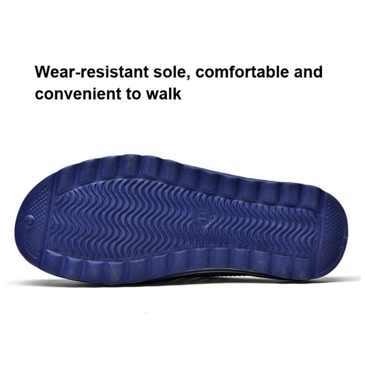 X902 Sommer Strand Schuhe Rutschfeste Flip-Flops Paar Hausschuhe Herren Lochschuhe, 45