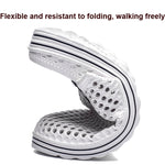 X902 Sommer Strand Schuhe Rutschfeste Flip-Flops Paar Hausschuhe Herren Lochschuhe, 45