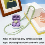 2 Stück Bluetooth-Ohrhörer Silikon Anti-Verlust-Schnur für Samsung Galaxy Buds 2