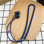 2 Stück Bluetooth-Ohrhörer Silikon Anti-Verlust-Schnur für Samsung Galaxy Buds Pro, Schwarz, Blau, Rot, Weiß
