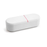 Haushalts-Batterie-Aufbewahrungsbox, Datenkabel-Ladegerät-Aufbewahrungs-Organizer-Box, Blau einlagig, Grau-Weiß zweilagig