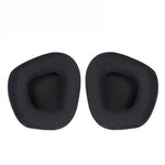 2 Stück Ersatz-Ohrpolster für Corsair Void Pro Elite, Stil:, Kopfbandpolster, Schwarzes Proteinleder, Schwarzes Gitter, Graues Untergitter, Rotes Untergitter, Gelbes Untergitter, Schwarzes Ice Sensory Leder, Schwarzes Lammleder