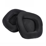 2 Stück Ersatz-Ohrpolster für Corsair Void Pro Elite, Stil:, Kopfbandpolster, Schwarzes Proteinleder, Schwarzes Gitter, Graues Untergitter, Rotes Untergitter, Gelbes Untergitter, Schwarzes Ice Sensory Leder, Schwarzes Lammleder