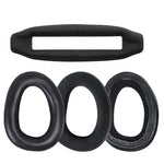 2 Stück Ohrpolster Kopfband für Sennheiser GSP600 GSP500 GSP670, Stil:, Kopfband, Lammleder, Maschenstoff, Ice Gel, Nanosplicing