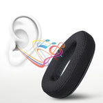 2 Stück Kopfhörerhüllen für Sennheiser GSP300 GSP370 GSP350, Stil:, Proteinleder, Lammleder, Schwarzes Kopfband, Rotes Kopfband, Blaues Kopfband, Maschenstoff