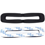 2 Stück Kopfhörerhüllen für Sennheiser GSP300 GSP370 GSP350, Stil:, Proteinleder, Lammleder, Schwarzes Kopfband, Rotes Kopfband, Blaues Kopfband, Maschenstoff