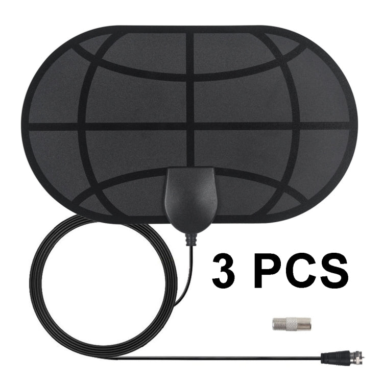 3x HDTV Antenne Mini HD Digital TV Antenne, 3x HDTV