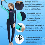 FINDSLINE Lycra Tauchanzug Damen Dünn Schnell trocknend Wasserdicht Vollkörper Sonnenschutz Neoprenanzug, XS, S, M, L, XL