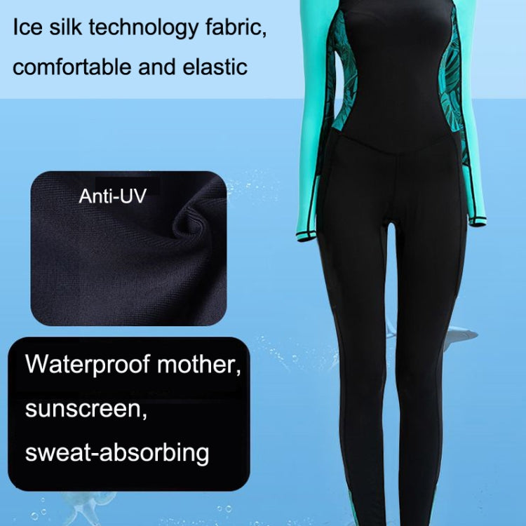 FINDSLINE Lycra Tauchanzug Damen Dünn Schnell trocknend Wasserdicht Vollkörper Sonnenschutz Neoprenanzug, XS, S, M, L, XL